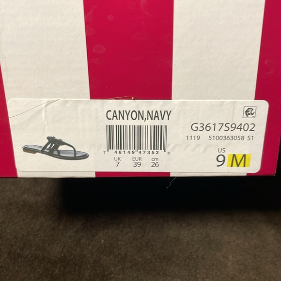 Sam Edelman navy sandals - Picture 4 of 5